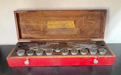 Little Giant Vintage Tool Set in Storage Box