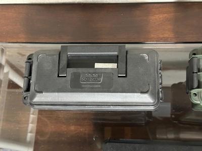 CASE-GARD 806 AND 2 AMMO CANS