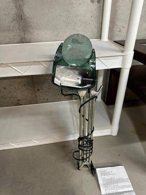 BIONAIRE TOWER FAN W/REMOTE & FLUORESCENT PORTABLE LAMP