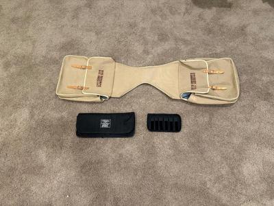 HIP SHOOTER SADDLE BAG AND MAGAZINE POUCHES