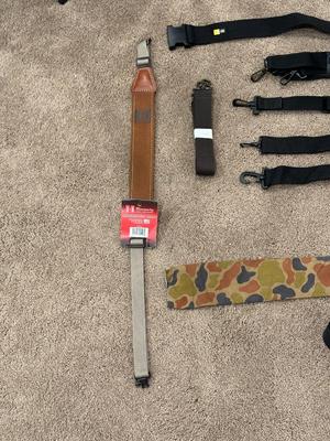 RIFLE/SHOOTGUN SLINGS, DUFFLE BAG STRAPS, BELT AND MORE