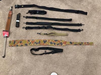 RIFLE/SHOOTGUN SLINGS, DUFFLE BAG STRAPS, BELT AND MORE