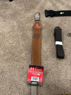 RIFLE/SHOOTGUN SLINGS, DUFFLE BAG STRAPS, BELT AND MORE