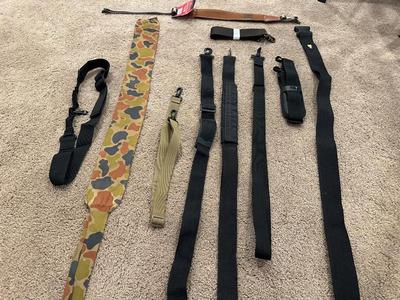 RIFLE/SHOOTGUN SLINGS, DUFFLE BAG STRAPS, BELT AND MORE