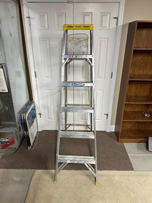 WERNER JOB-MASTER 6' ALUMINUM LADDER