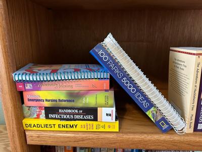 A VARIETY OF BOOKS
