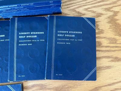 VARIOUS COIN COLLECTING BOOKS