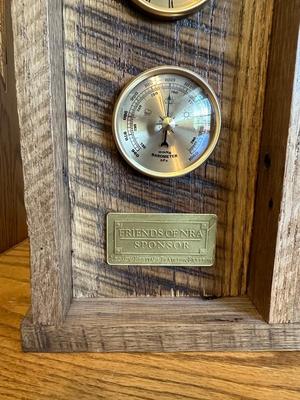LEGACY QUEST HANDMADE FOR NRA BAROMETER & HORSESHOE COWBOY