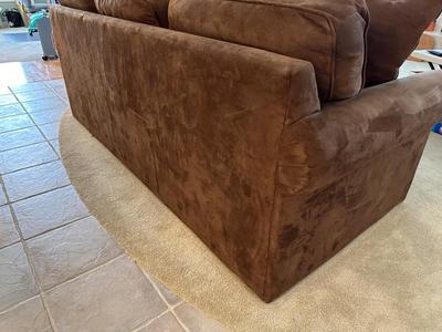 LA Z BOY MICROFIBER SOFA