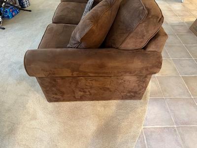 LA Z BOY MICROFIBER SOFA