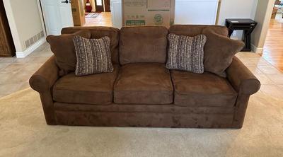 LA Z BOY MICROFIBER SOFA