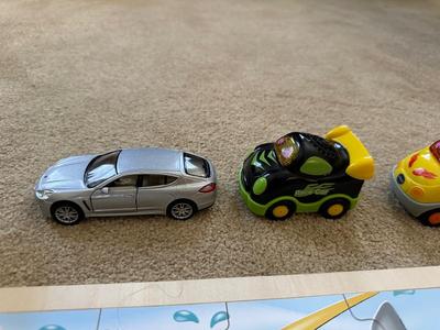 AN ASSORTMENT OF TOYS