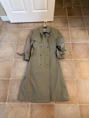 ANNE KLEIN WOOL COAT AND LONDON FOG COAT (XL)