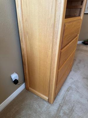 4 DRAWER MEDIA CABINET