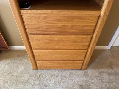 4 DRAWER MEDIA CABINET