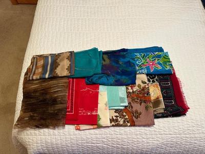 A SELECTION OF DRESS SCARVES