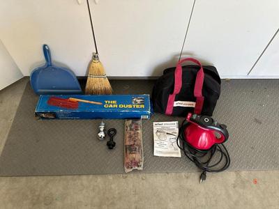 THE CAR DUSTER, 2" HITCH BALL, SCUNCI STEAMER AND MORE