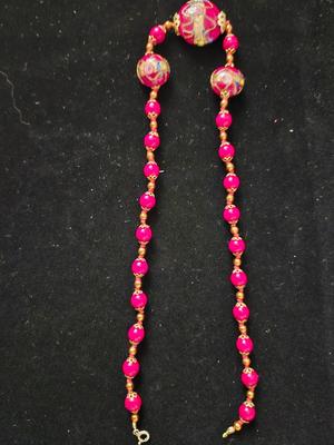 Murano Glass Bead Necklace