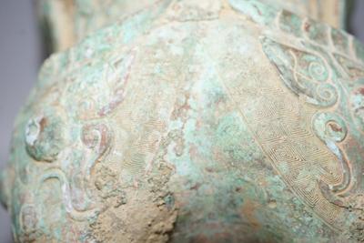 ANTIQUE CHINESE BRONZE DING FOOD CENSER POSSIBLE SONG DYNASTY