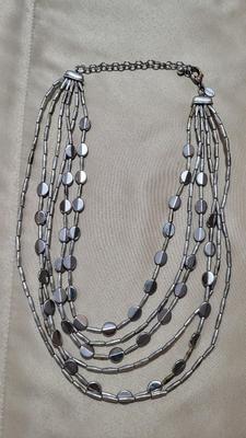MULTI STRAND BEADED NECKLACE, BEADED NECKLACE