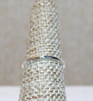 Size 6¼ 3 Silver Sunflowers Ring on a Silver Tone Band (1.4g)