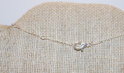 Faux Pearl & Cross PENDANTS (1") on an Adjustable Necklace Chain 14"-18" L