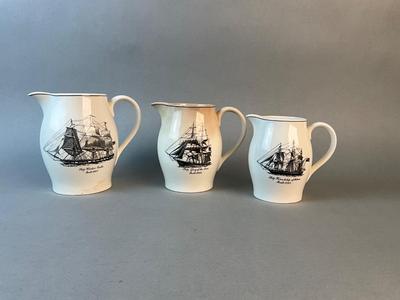 1174 Set of Three Copeland Spode Pitchers