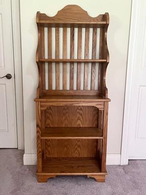 Oak Hutch Cabinet