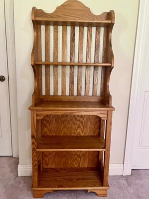 Oak Hutch Cabinet