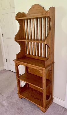 Oak Hutch Cabinet