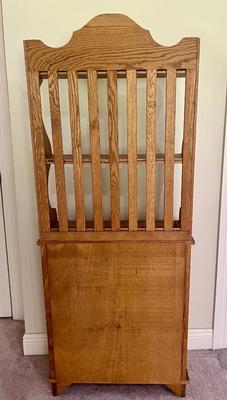 Oak Hutch Cabinet