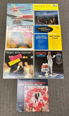 VINYL Record Album Lot - (7) records in very good condition