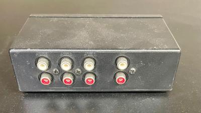 Stereo Audio Source Selector and Audio Input Srlector