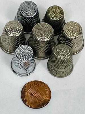 Mixed Vintage Thimble Lot - various makers