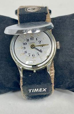 Cort Swiss Watch with hard Cover, Adjustable Timex Band