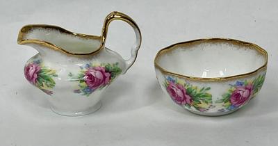 Taylor & Kent Bone China England Mini Cream and Sugar