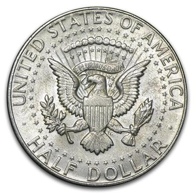 $10 FV 90% Silver 1964 Kennedy Half Dollars