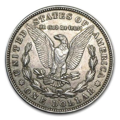 1921 Morgan Silver Dollar - F+ - Qty 5