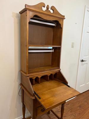 ATHENS Table Co Solid Oak Secretary