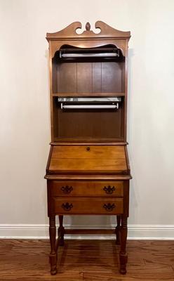 ATHENS Table Co Solid Oak Secretary
