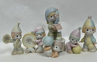 Precious Moments Clown Figurine Lot