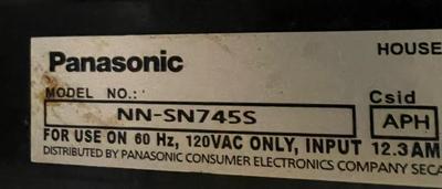 Panasonic The Genius Microwave