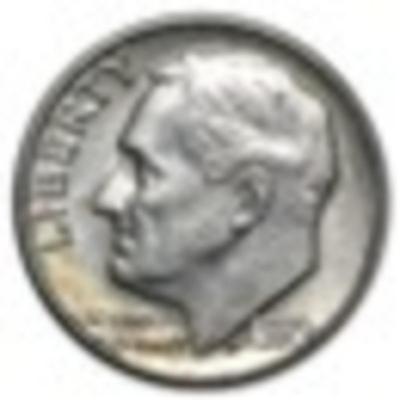 $10 FV 90% Silver Roosevelt Dimes