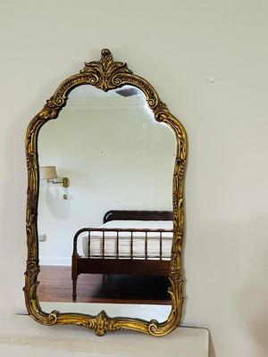 Vintage Console Wall Mirror