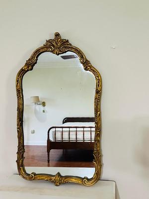 Vintage Console Wall Mirror