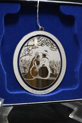 2006 Ken Schuler ‘Newly Weds’ Stamped Christmas Ornament 285/340