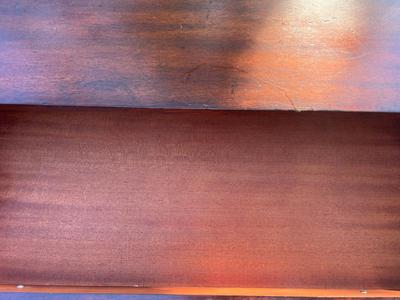 Ralph Lauren Two Tiered End Table Stand Server Mahogany Drawer