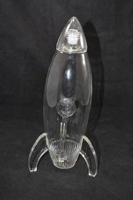 Wine Savant BITCOIN Rocket Decanter 11.5”