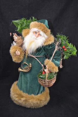 Vintage Old World Santa Figure 16”