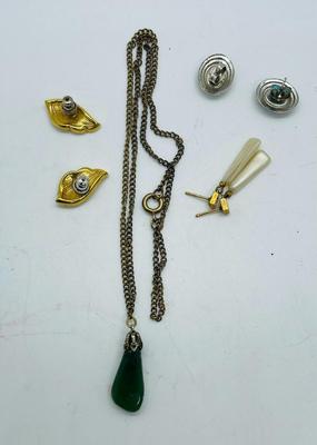 Mixed Jewelry Lot -necklace & earrings sets for pierced ears